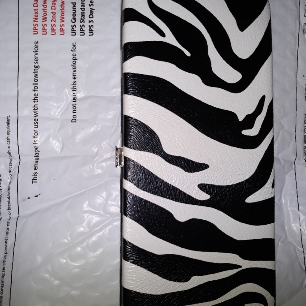 Trending NEW ROLFS Zebra Print Clutch Wallet NWT